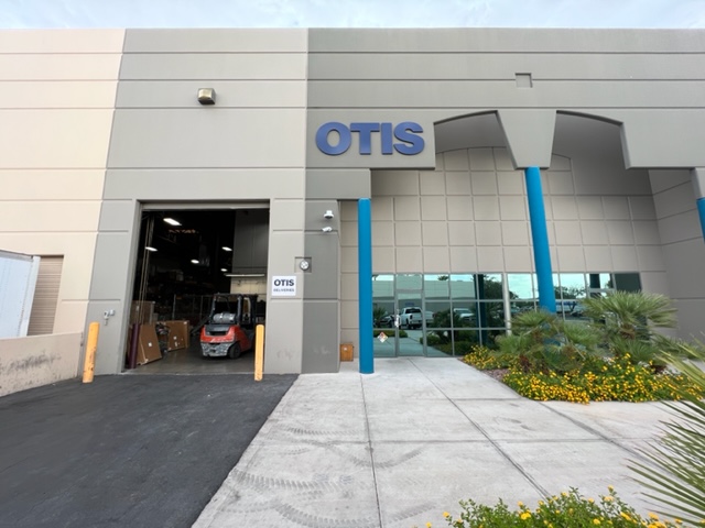 Otis Building Sign